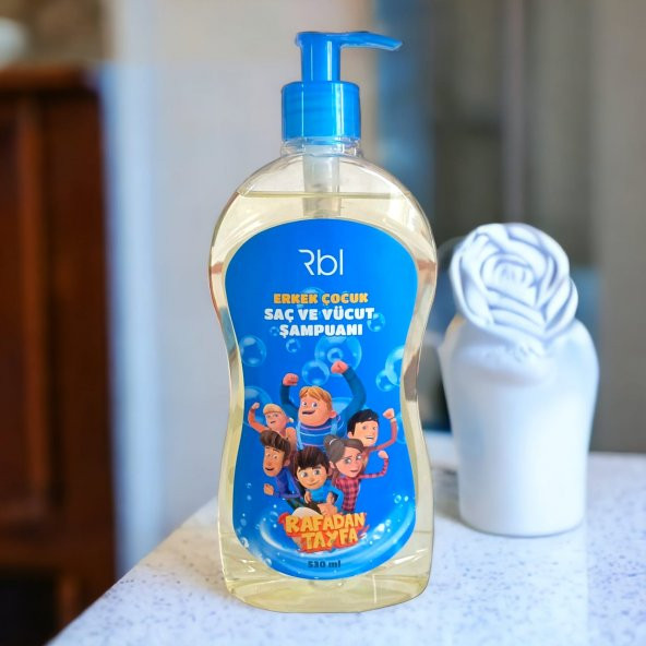Rebul Rafadan Tayfa Erkek Çocuk Saç ve Vücut Şampuanı 530 ml