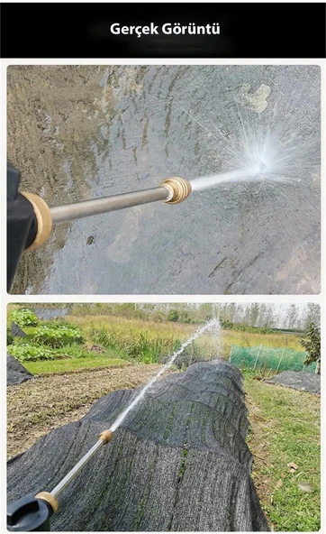 DailyTech Basınçlı Su köpük Tabancası Bahçe Sulama Araba Yıkama - 7