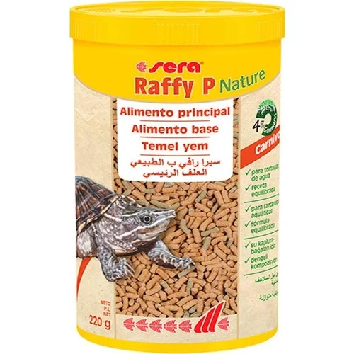 Sera Raffy P Nature Sticks 1000 ML 207 gr. Orjinal Kutusunda Kaplumbağa yemi Skt:06/2027 - 2