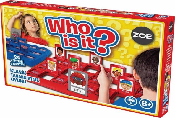 Zoe Who Is It Klasik Tahmin Etme Oyunu ürün görseli 1