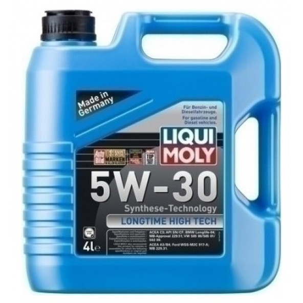 Liqui Moly 5W30 Motor Yağı Dpf li Sentetik 4 Litre (LM1144)