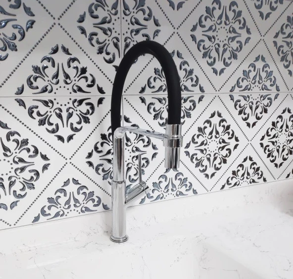 Elya Ferre Esnek Borulu Krom Eviye Bataryası - 3