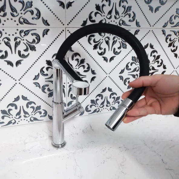 Elya Ferre Esnek Borulu Krom Eviye Bataryası - 5