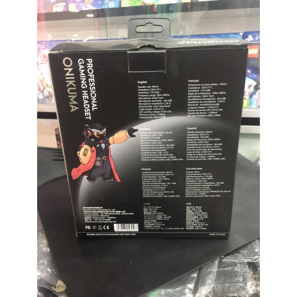 Onikuma K20 Kablolu Mikrofonlu Kulak Üstü Oyuncu Kulaklığı - 2