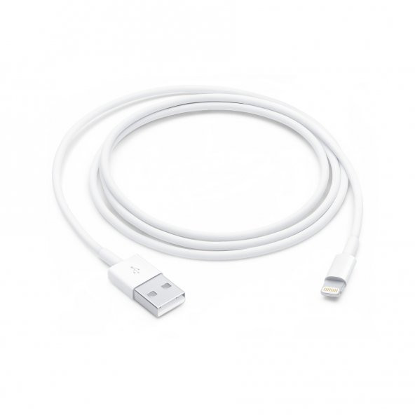iPhone Şarj Kablosu Tüm Modellerle Uyumlu Şarj Kablosu 1 Metre Lightning-USB Şarj Cihazı Şarj Aleti - 5