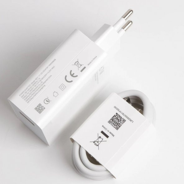 Robeve Xiaomi ve Tüm Telefonlarla Uyumlu 67W Turbo Şarj Aleti Şarj Cihazı Kablo Adaptör Set - 2