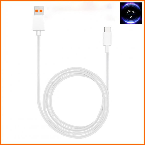 Robeve Xiaomi Uyumlu Type C 33W Hızlı Şarj Cihazı Şarj Aleti Kablo + Adaptör Hızlı Turbo Şarj Aleti - 4