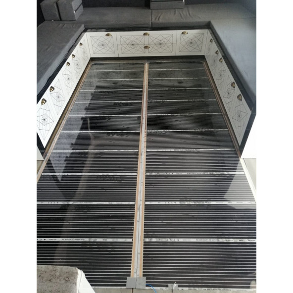 80x500 Keçeli Otomatik Termostatlı Halı Altı Karbon Isıtıcı - 2