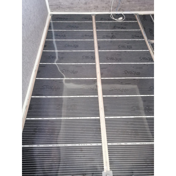 80x500 Keçeli Otomatik Termostatlı Halı Altı Karbon Isıtıcı - 4