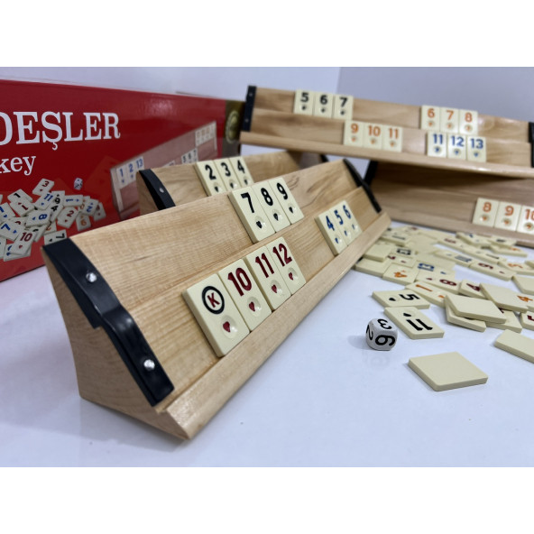 Okey Takımı, Ahşap Okey Takımı - 2