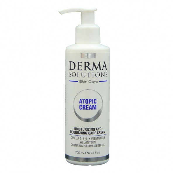Derma Solutions Atopic Cream - Yoğun Nemlendirici Yatıştırıcı Krem 50 ml