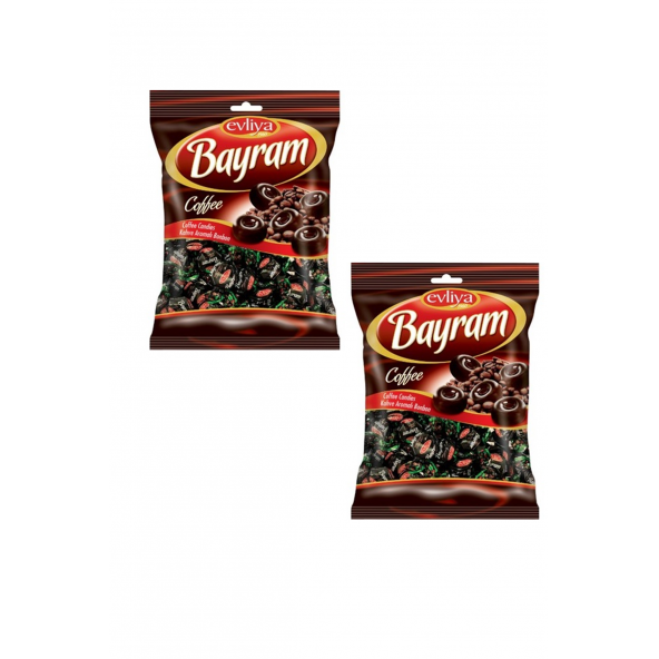 Evliya Kahve Aromalı Bayram Şekeri 500 g x 2