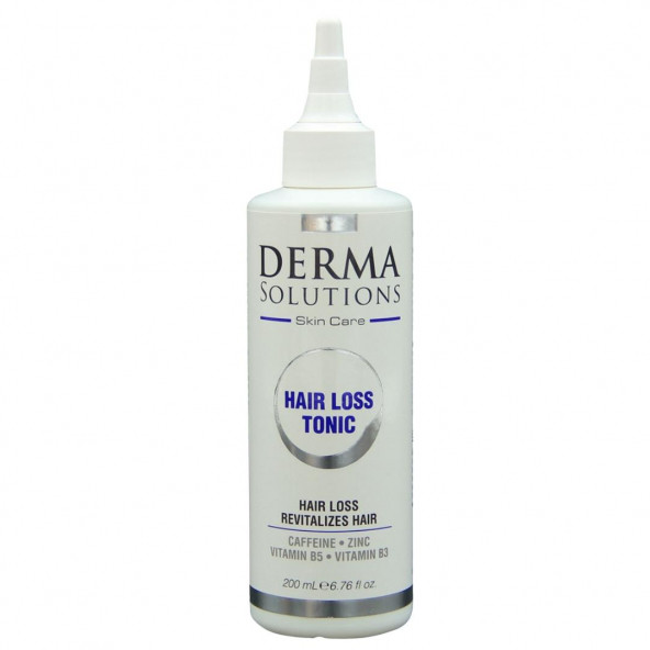 Derma Solutions Hair Tonic - Saç Güçlendirici ve Canlandırıcı Tonik 200 ml