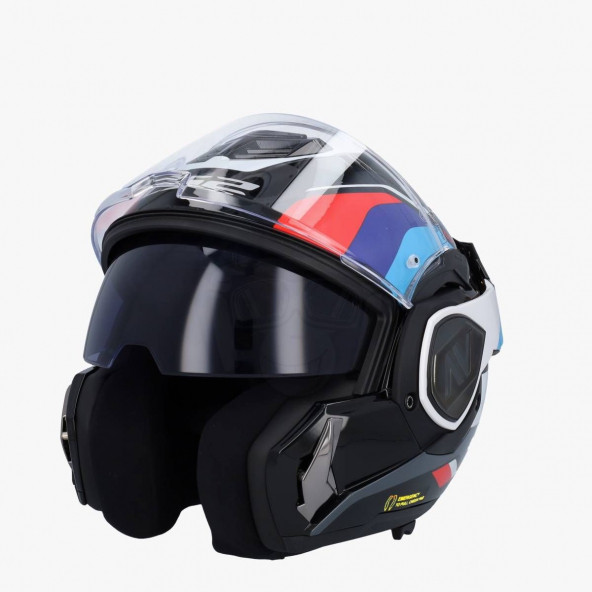 Ls2 Advant Sport Çene Açılır Motosiklet Kaskı - 4