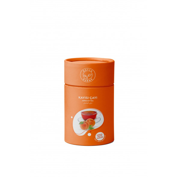 Kayla Gurme Kayısı Çayı - Kayısı Taneli - Silindir Karton Kutu 175 Gr.