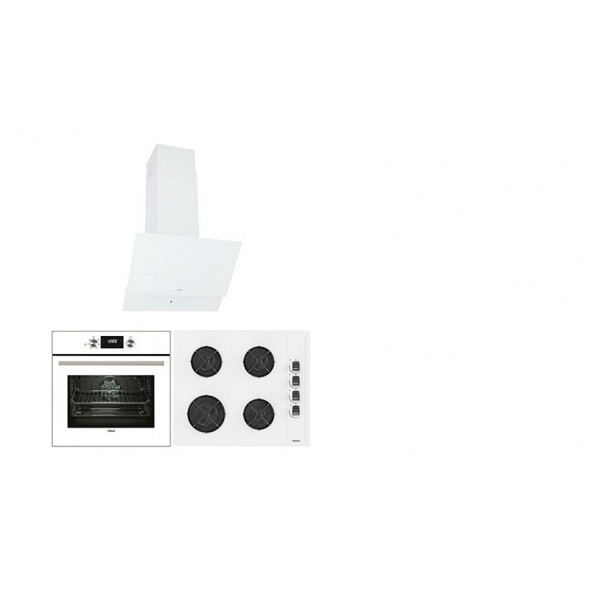 Teka - Chef 6 Premium Ankastre Beyaz Set ( Atv 60 Beyaz - Gbe 64002 Kbc Wh - HAK627 Wh )