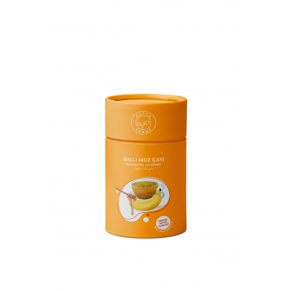 Kayla Gurme Ballı Muz Çayı - Muz Taneli - Silindir Karton Kutu 175 Gr.