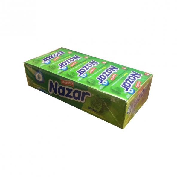 Nazar 5 li Sakız Nane Aromalı x 20 Adet