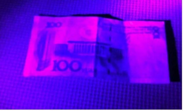 3W UV Led 395-400nm 10-15 lumen 700 mAh 3.4-3.6V 20mm PCB Yıldız Siyah Bord - 5