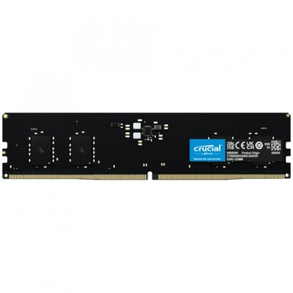 Crucial Ct16g48c40u5 16Gb 4800Mhz Cl40 Ddr5 Masaüstü Bilgisayar Bellek