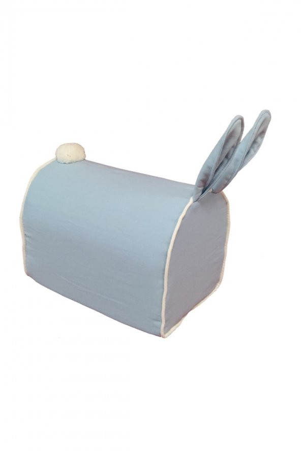 Mavi Tavshe Minder - Puf (1-2 YAŞ ARASI ÇOCUK ODASI VE KREŞLER İÇİN) - Resim 3