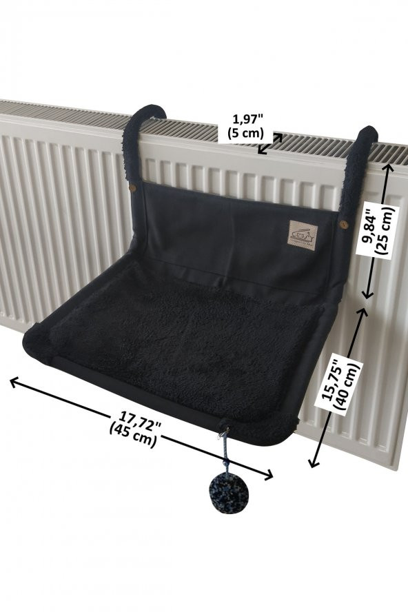 Yeni Tip Ince Kaloriferler Için Comfort Kedi Kalorifer Yatağı - 3