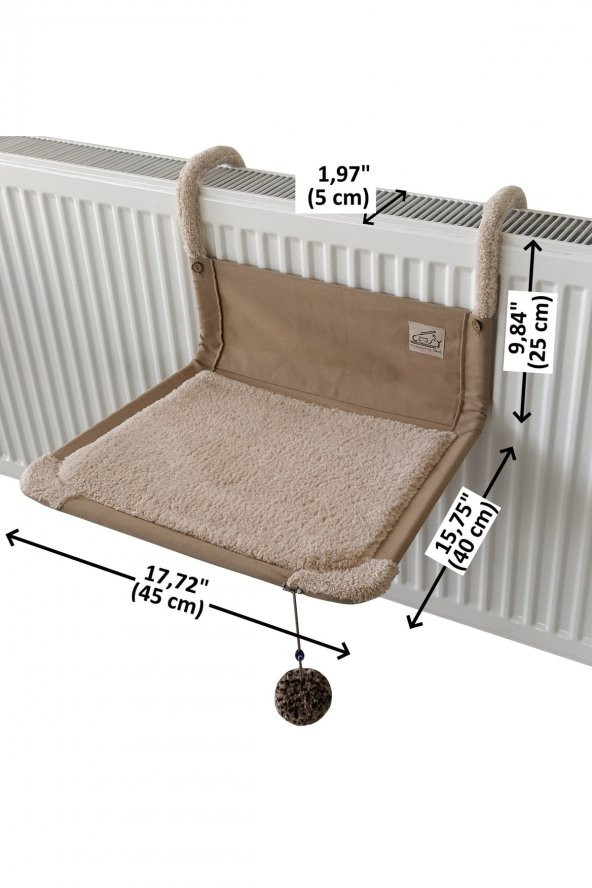 Yeni Tip Ince Kaloriferler Için Comfort Kedi Kalorifer Yatağı - 3