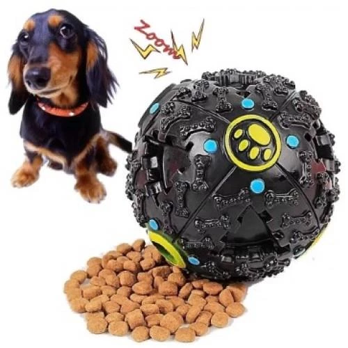 3B Trend 7 Cm Sesli Mama Hazneli Ve Ödül Maması Için Köpek Oyun Topu Oyuncağı - 4