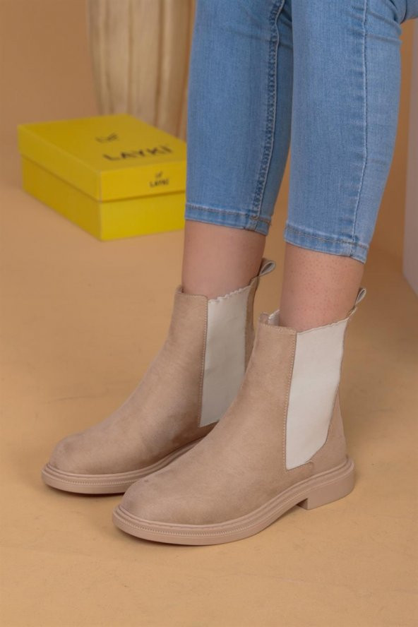 Perry Bej Süvet Kadın Bot - 4