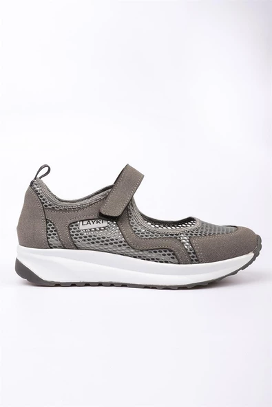 Costa Gri Renkli Kadın Günlük Yazlık Ayakkabı - 2