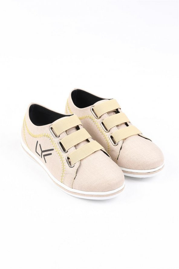 Trade Bej Renkli Kadın Yürüyüş Ayakkabısı - 5