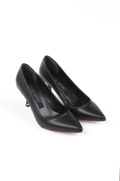 Molly Sivri Burunlu Yüksek Topuklu Ayakkabı - 5