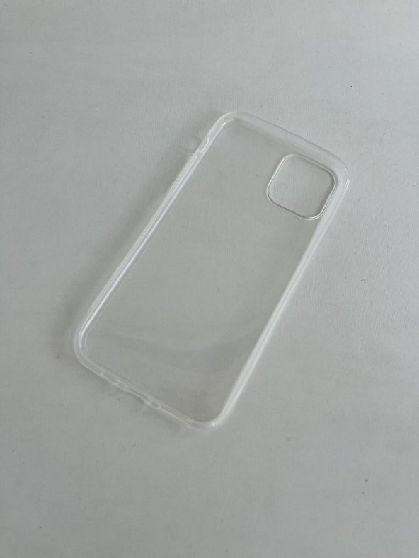 iPhone 11 Pro Ultra İnce Şeffaf Silikon Kılıf - 4