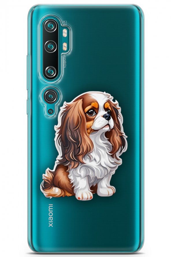 Xiaomi Mi Note 10 Kılıf Seri Others 23 Beagle Saydam Telefon Kabı