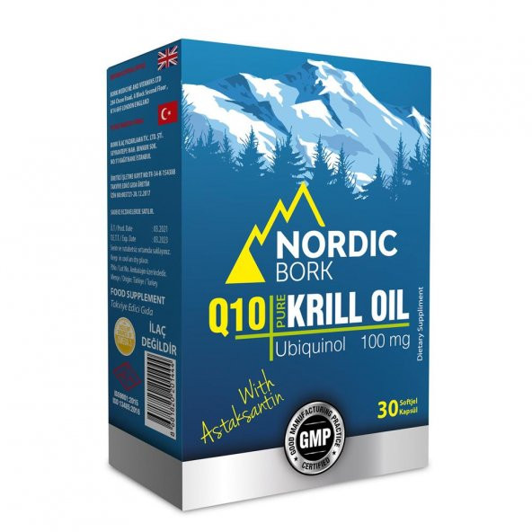 Nordic Bork Krill Oil 30 Softgel