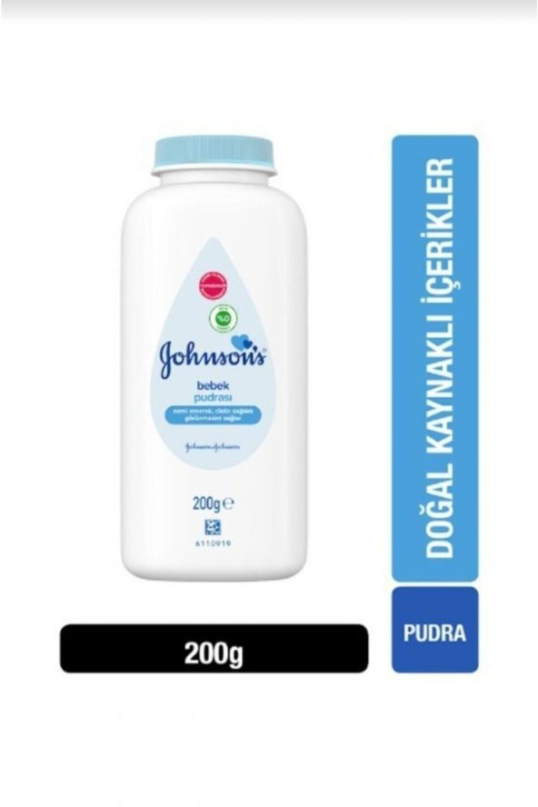 Johnsons Baby Pudra 200gr