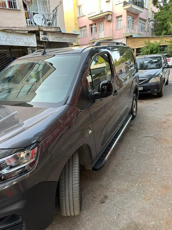 YENİ BERLİNGO UZUN ŞASE ARACA ÖZEL YAN BASAMAK 2019 2020 2021 2022 2023 2024 - Resim 2