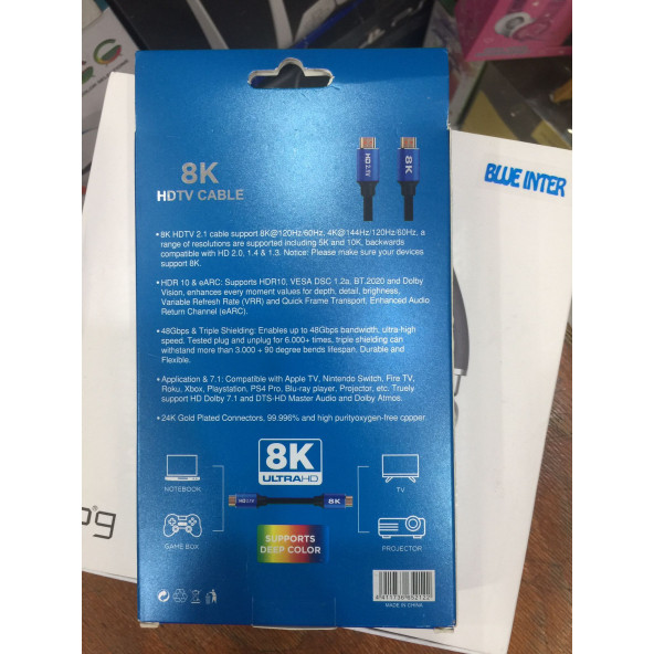 8 K  HDMTV KABLO 1.5 METRE ULTRA HD - 2