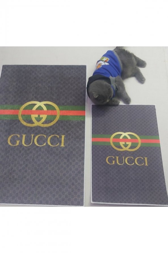 Banyo Paspas Lavabo 2 Parça Paspas Takımı - 2