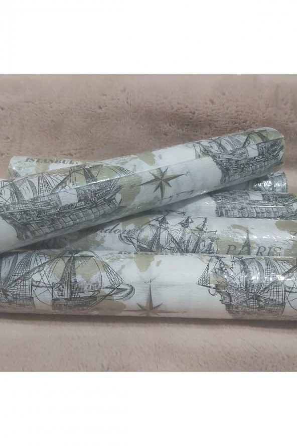 2 Li Raf Dolap Ve Buzdolabı ,, Çekmece Örtüsü Çok Amaçlı 45x4 Mt - Resim 2