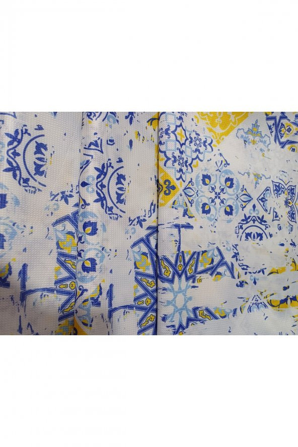 Çiçekli Sofrabezi Dertsiz Masa Örtüsü-piknik Örtüsü (leke Tutmaz) 150 150 ölçü - 2