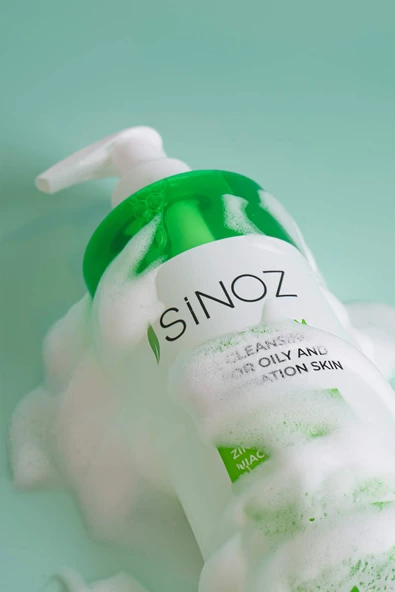 Sinoz Yağlı Ve Karma Ciltler İçin Yüz Temizleme Jeli - 2