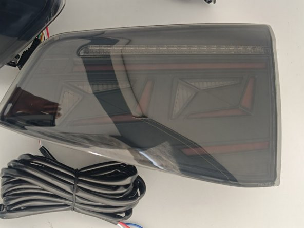 Vw Jetta Ledli Füme Arka Stop Lambası Seti 2015-2018 (Kısmen Hasarlı) - 11
