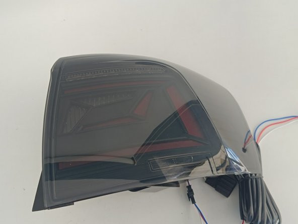 Vw Jetta Ledli Füme Arka Stop Lambası Seti 2015-2018 (Kısmen Hasarlı) - 12
