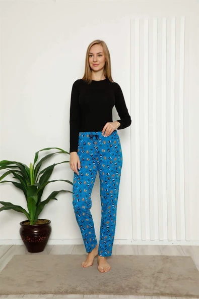 Kadın Pamuklu Alt Pijama 27382
