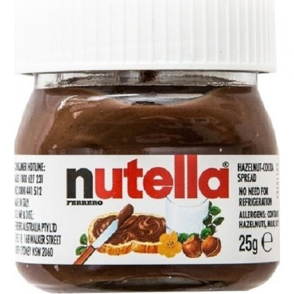 Nutella Mini Fındık Kreması 6lı Set 30 gr