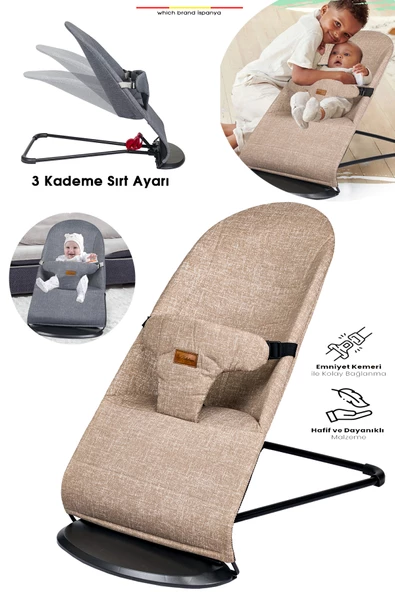 Baby Home 370 Balance Üç Kademeli Kolay Taşınabilir Sallanan Ana Kucağı - 10