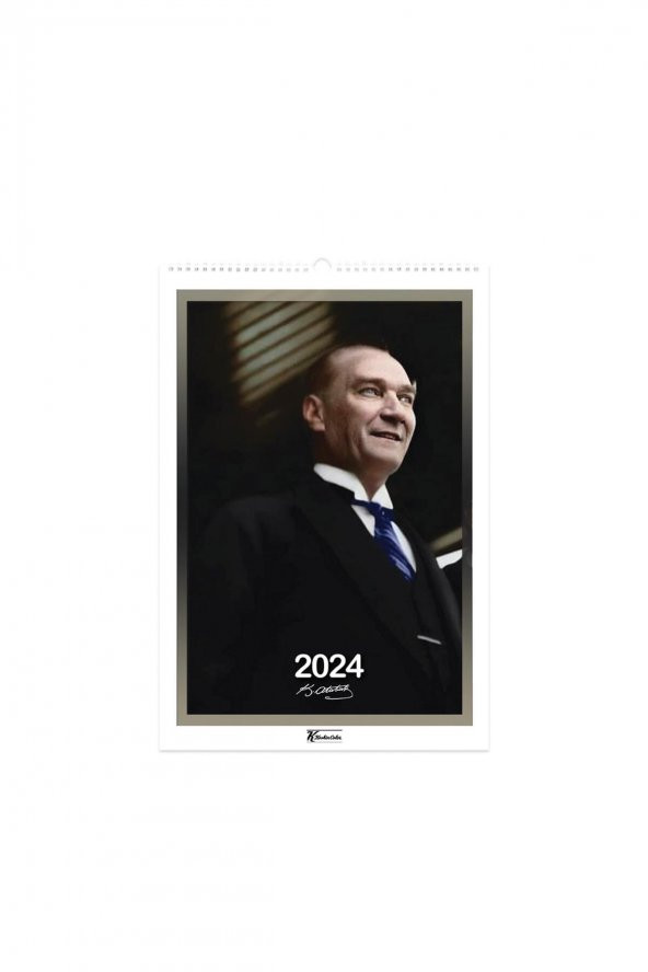 Keskin Color 2024 Duvar Takvimi Atatürk 31x43