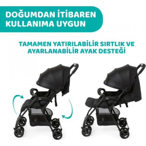Chicco Ohlala 3 Bebek Arabası Grey Mist - 3