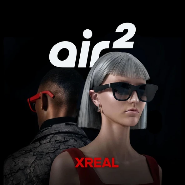 XREAL Air 2 AR Gözlük, 330 Inc 1080P, Oyun, Yayın ve Çalışma için İdeal - 2